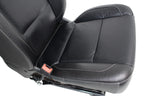 2014 - 2019 Sierra Chevy Silverado Front Seats, LTZ Power Black Leather, Heated
