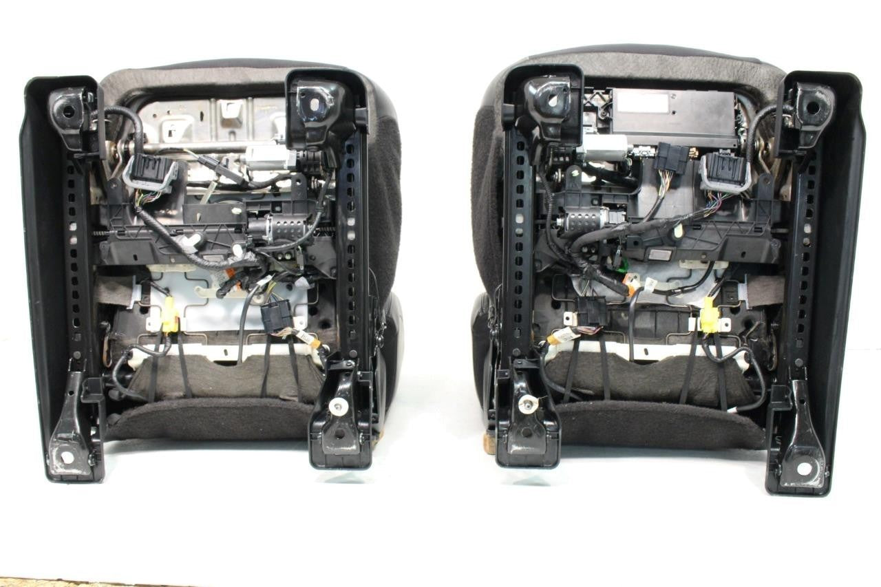 2015 - 2022 Ford F-150 Super Duty Front Seats, Lariat Black Leather Heated Cool