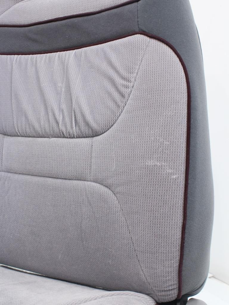 Ford Econoline Front Bucket Seats, Powered Gray Cloth w/ Folding Armrests, 1997+