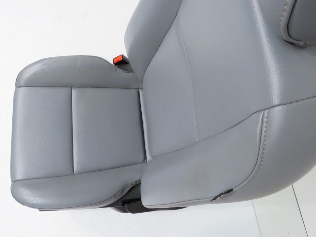 2015 - 2026 Ford Transit Front Seats, Pewter Gray Vinyl, Manual w/  Armrest