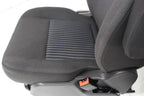 2015 - 2023 Ford Transit Black Cloth Front Bucket Seats with Armrests