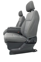 2021 - 2026 Ford F150 Front Seats, XL Slate Gray Cloth Manual Gray w/ Jumpseat