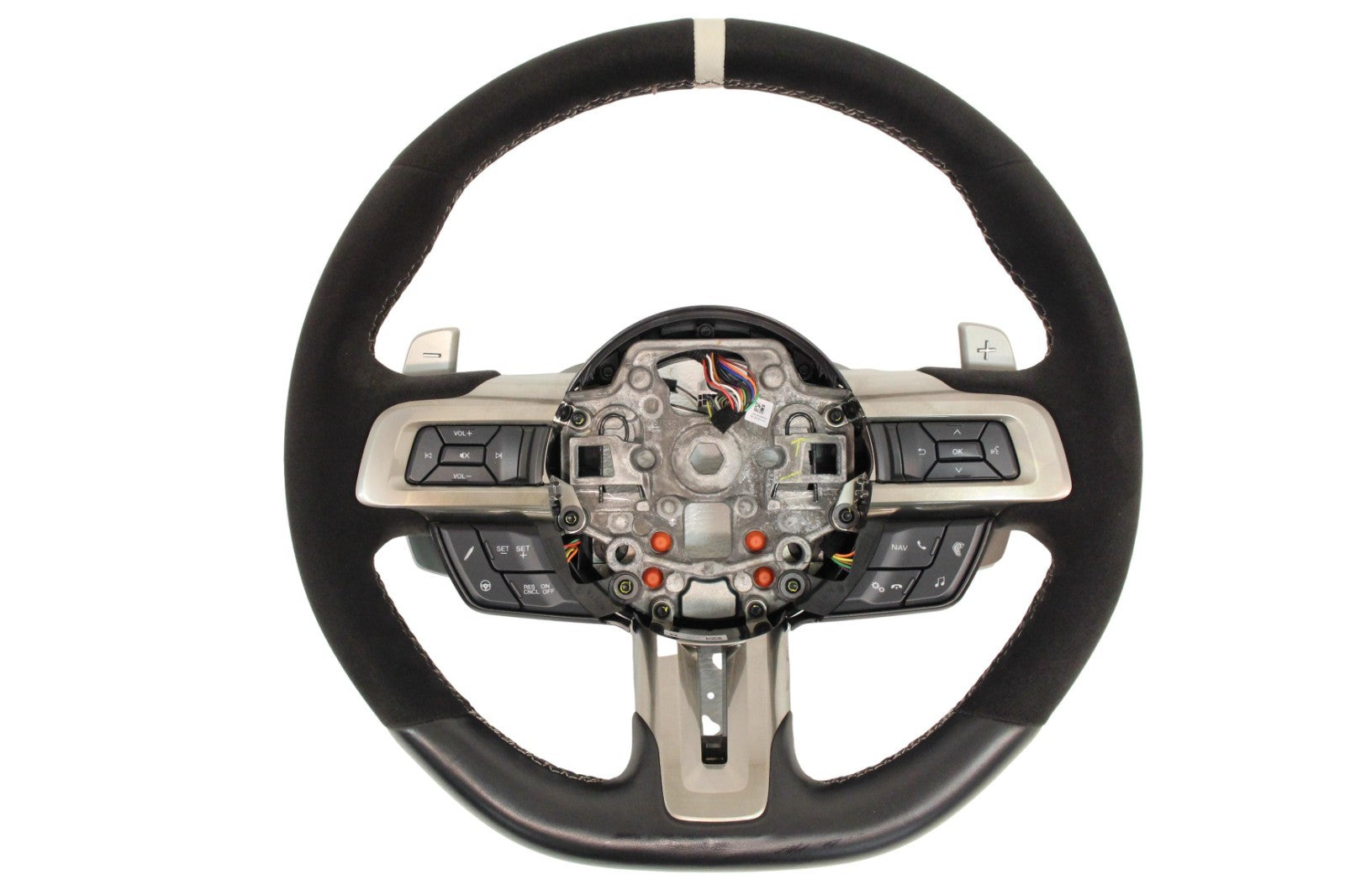 2015-2023 Ford Mustang Shelby GT500 OEM Flat Bottom Steering Wheel Paddle Shift
