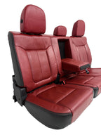 2009-2014 Ford F150 Limited Interior, OEM Red Leather Seats Console Door Panels