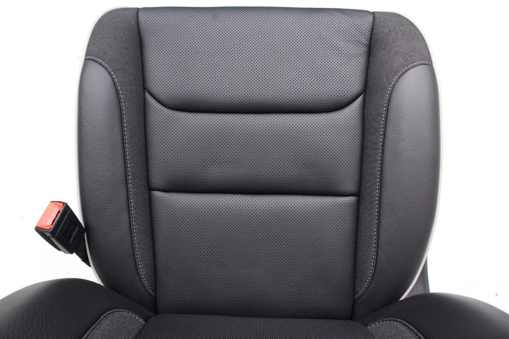 2019 - 2026 Ram 1500 Seats, Crew Cab Set, Limited Black Quilted Leather Massage