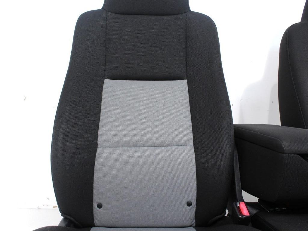 1998 - 2010 Ford Ranger Seats, 60-40 Split Bench, Black Gray Cloth, Extended Cab
