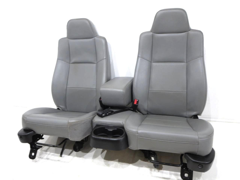 1998 - 2009 Ford Ranger Seats, Regular Cab 60-40 Split Bench, Gray Vinyl