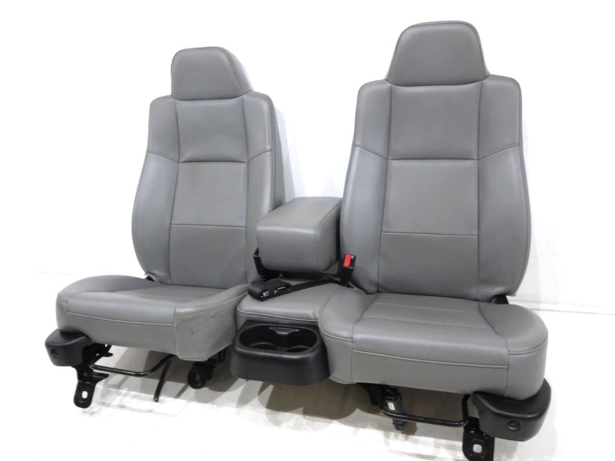1998 - 2009 Ford Ranger Seats, Regular Cab 60-40 Split Bench, Gray Vinyl
