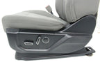 2015 - 2022 Ford F150 Super Duty Front Seats, XLT Power Earth Gray Cloth Heated