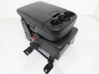 07 - 14 Chevy Silverado GMC Sierra Tahoe Yukon Black Leather Jump Seat Console