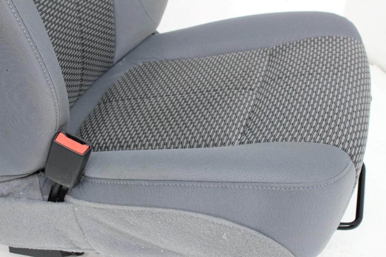 2011 - 2016 Ford Super Duty Front Seats, XL Gray Cloth Manual Fits 99+ F250 F350