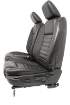 Ford Mustang Seats Front GT Black Leather Powered Seat Set 2005 2006 2007 2008