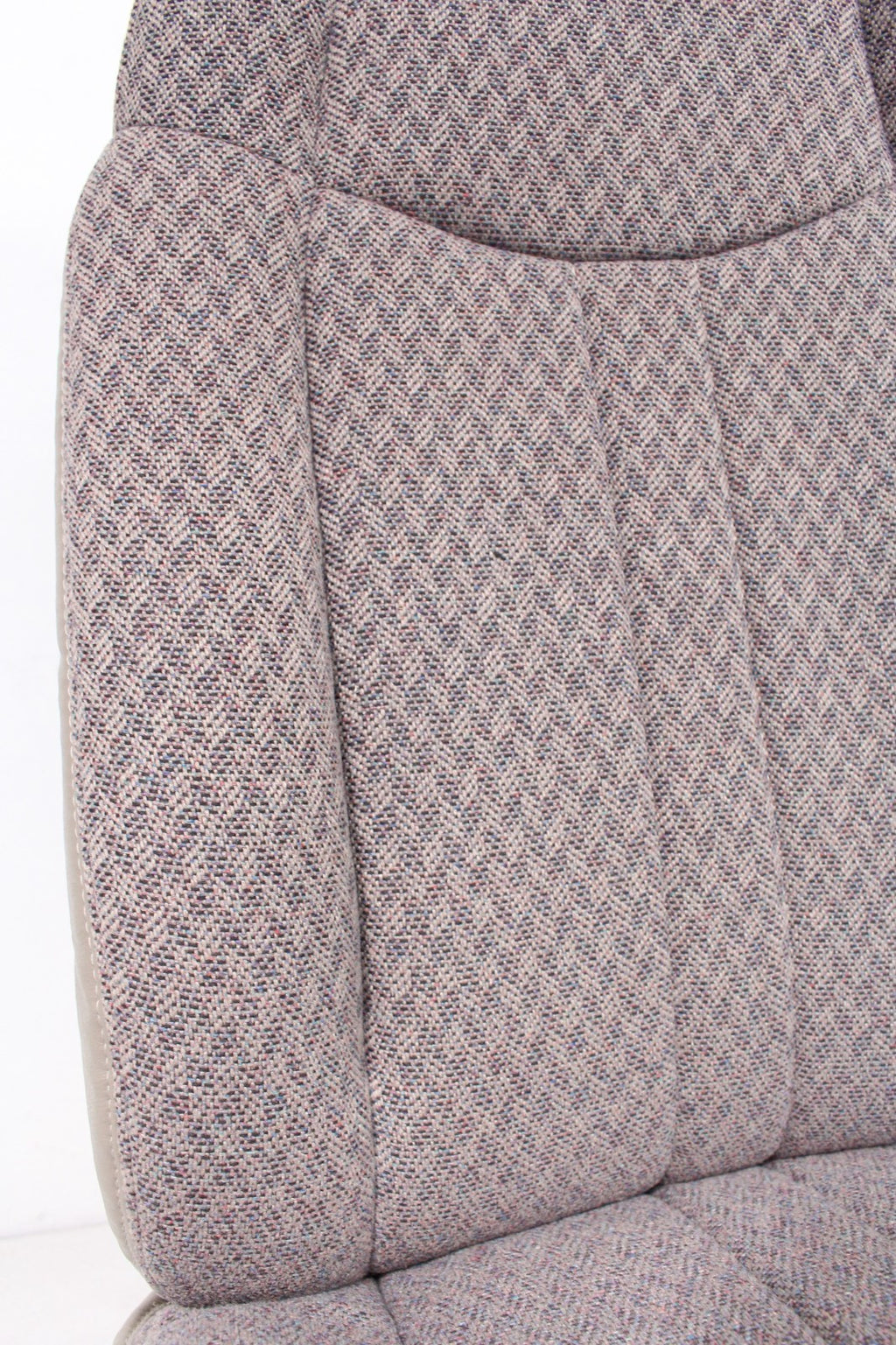 GMC Savana Chevy Express Van Front Bucket Seats, Neutral Tan Cloth 1997 - 2014