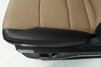 2021+ Ford F150 Super Duty Front Seats, Lariat Leather Baja Tan Heat Cool OEM