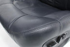 1999 - 2002 GMC Sierra Chevy Silverado Seats, Graphite Off-Black Leather, Power