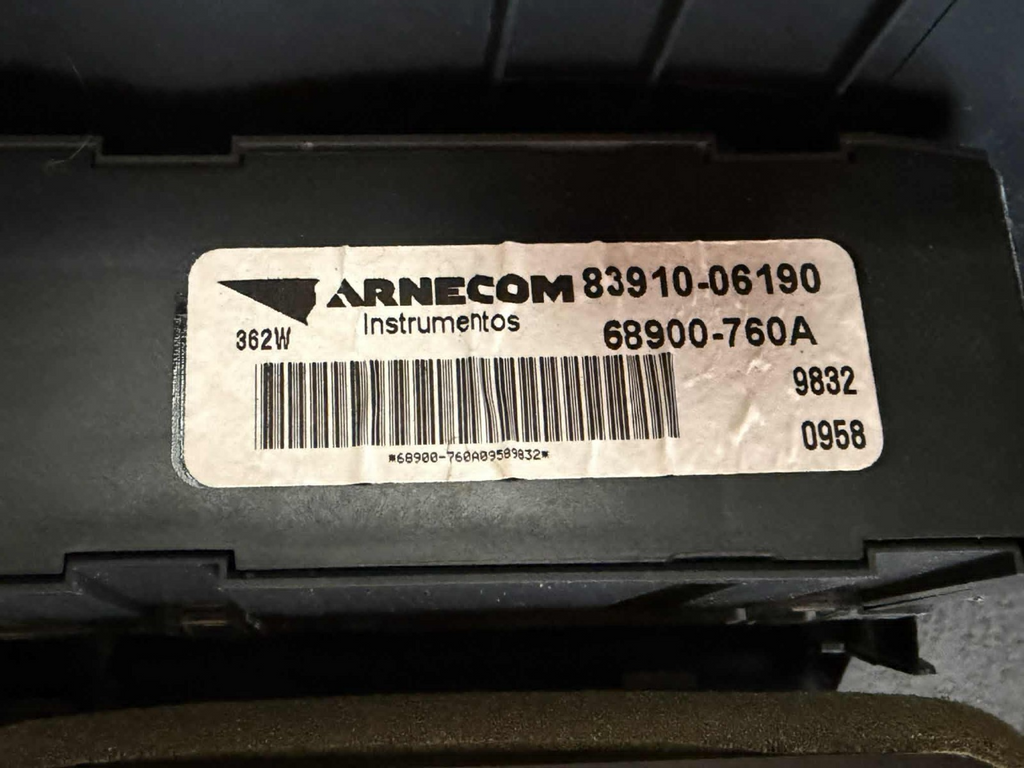 2004-2008 Toyota Solara Center Dash AC Heat Air Vents Bezel Trim OEM 83910-06190