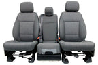 2021 - 2026 Ford F150 Front Seats, XL Slate Gray Cloth Manual Gray w/ Jumpseat