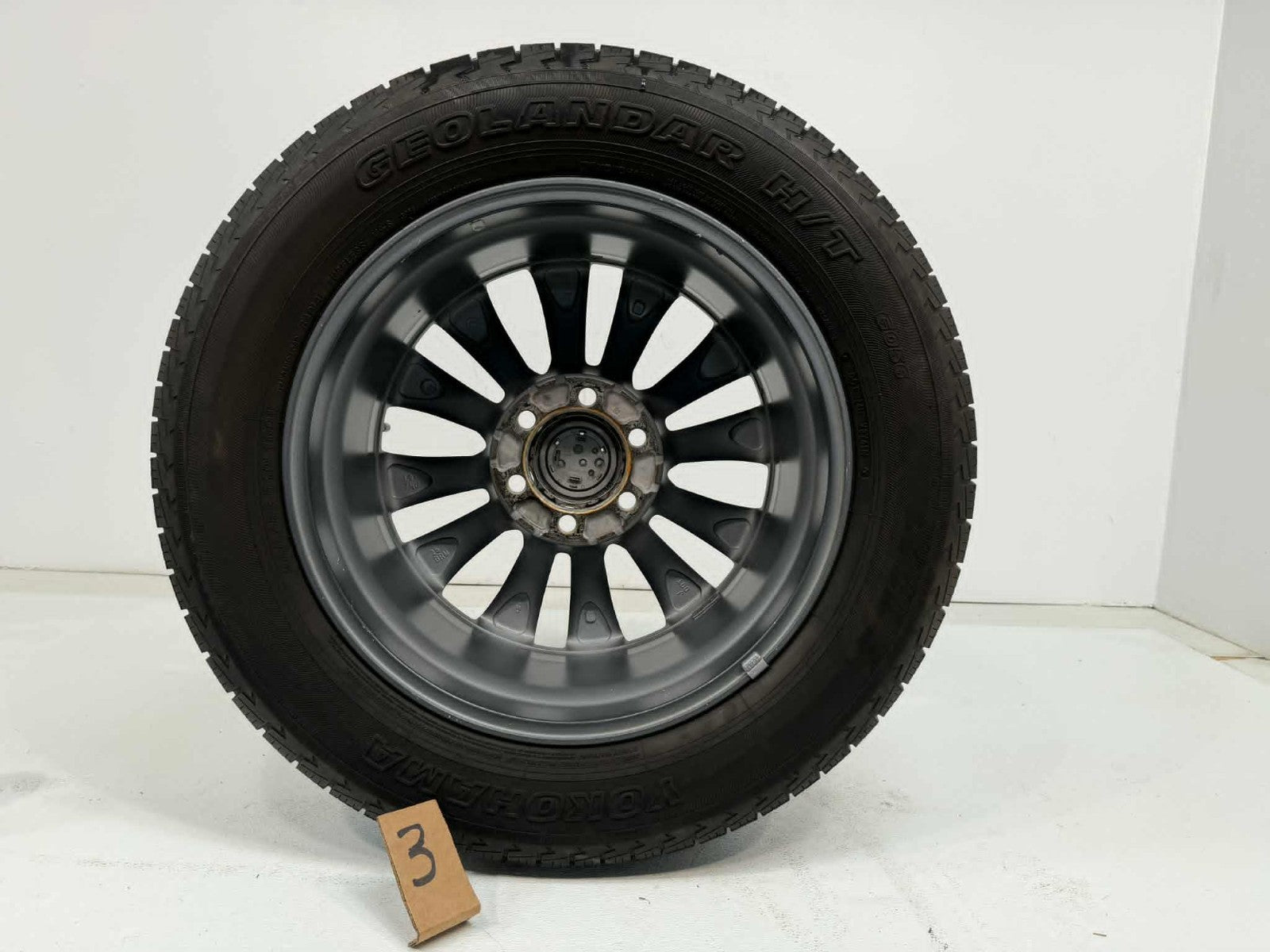 19" Lexus GX460 OEM Wheels Set 4 Dark Gray Sport Design Yokohama Tires 265/55R19