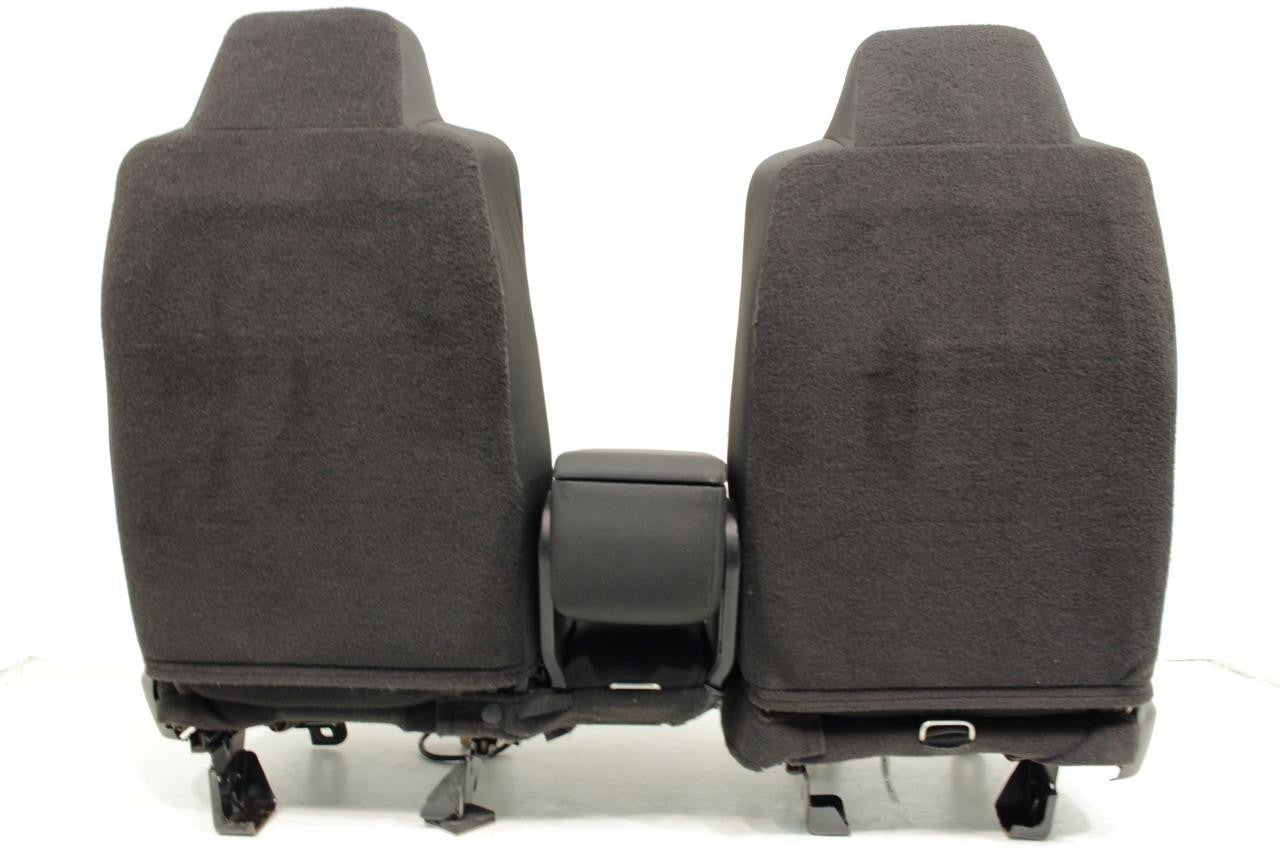 1998 - 2009 Ford Ranger Seats, 60-40 Split Bench, Black Gray Cloth, Extended Cab