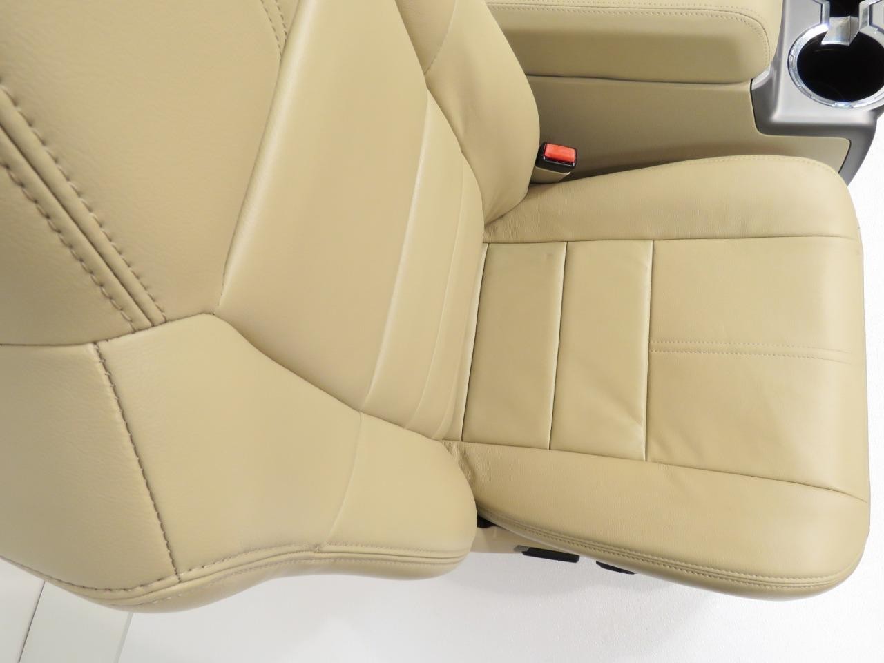 Ford Super Duty Tan Leather Heated Front & Rear Seats F250 F350 F450 F550 F650