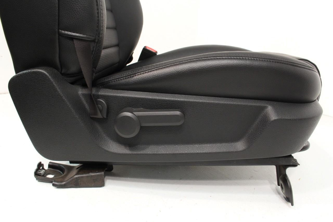 Ford Mustang Seats Front GT Black Leather Powered Seat Set 2005 2006 2007 2008