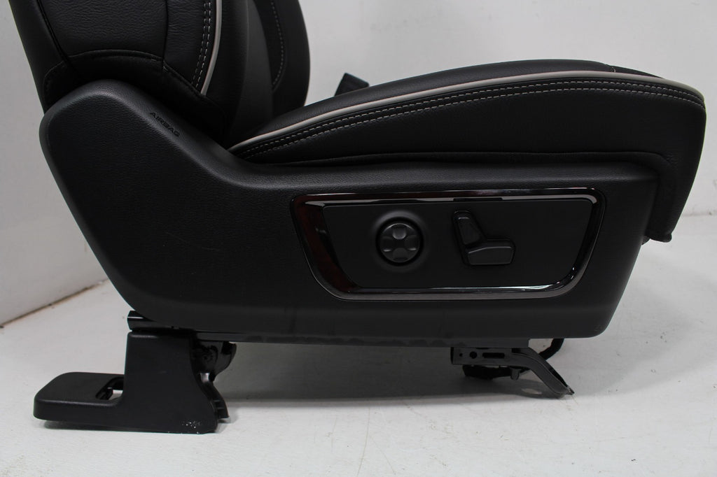 2019 - 2026 Ram 1500 Seats, Crew Cab Set, Limited Black Quilted Leather Massage