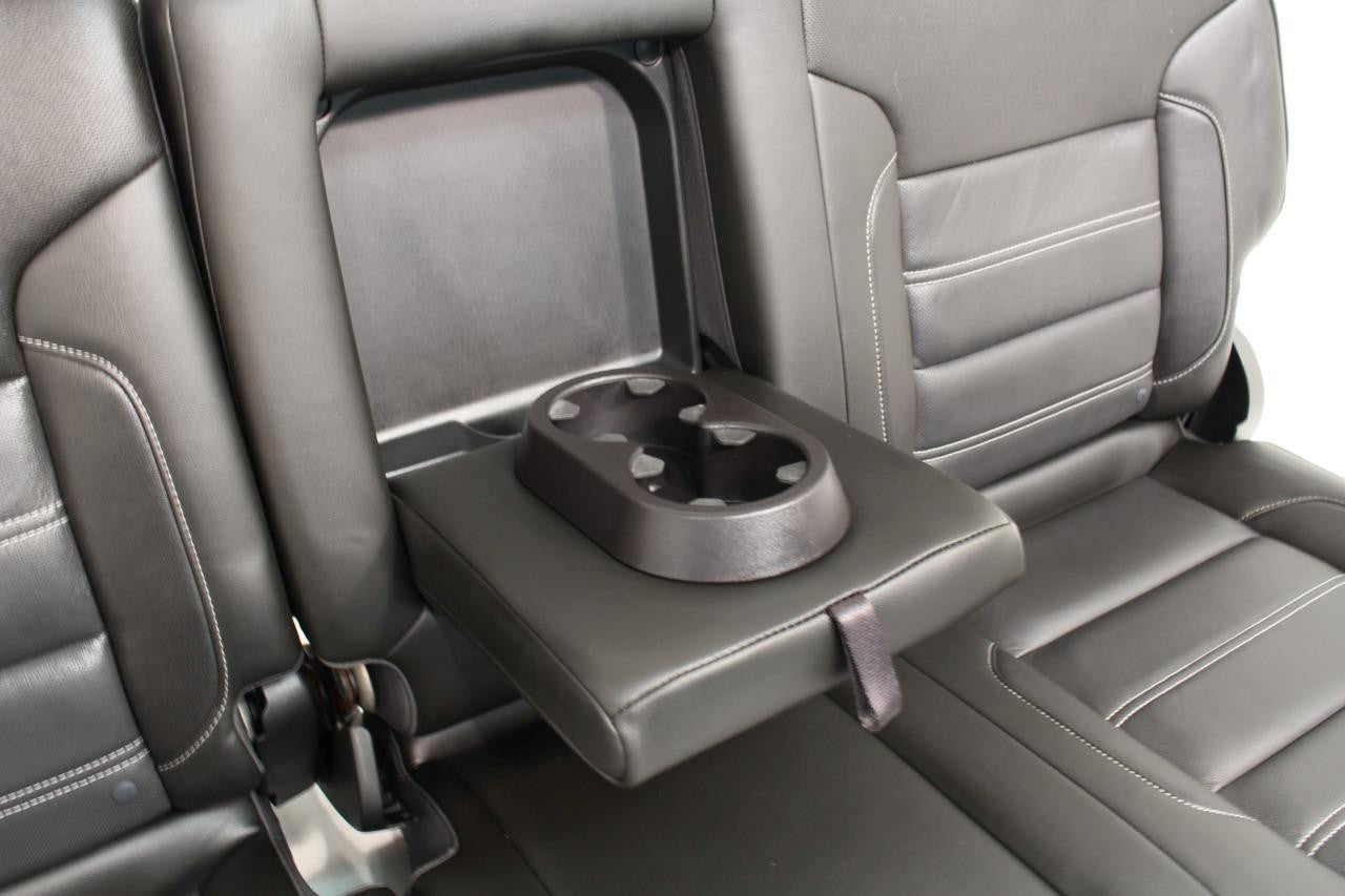 2014-2019 Sierra Silverado Crew Cab Rear Seats, Denali Black Perforated Leather