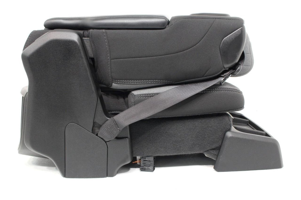 2019 - 2025 Ram 1500 Center Jumpseat Gray Cloth, w/ Dash Trim & Brackets