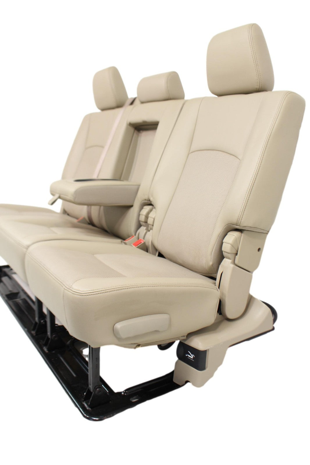 2010 - 2018 Ram Mega Cab Rear Seat, OEM Laramie Tan Frost Beige Leather