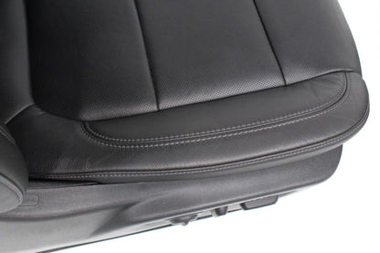 19-22 Silverado Sierra Heated Cooled Black Leather Seats Front & Rear Set OEM