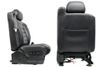 2003 - 2007 Hummer H2 Seats Set, Black Leather Powered Heated OEM