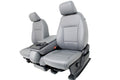 2023 - 2026 Ford Super Duty Front Seats, XL Slate Gray Vinyl Manual w/ Jumpseat