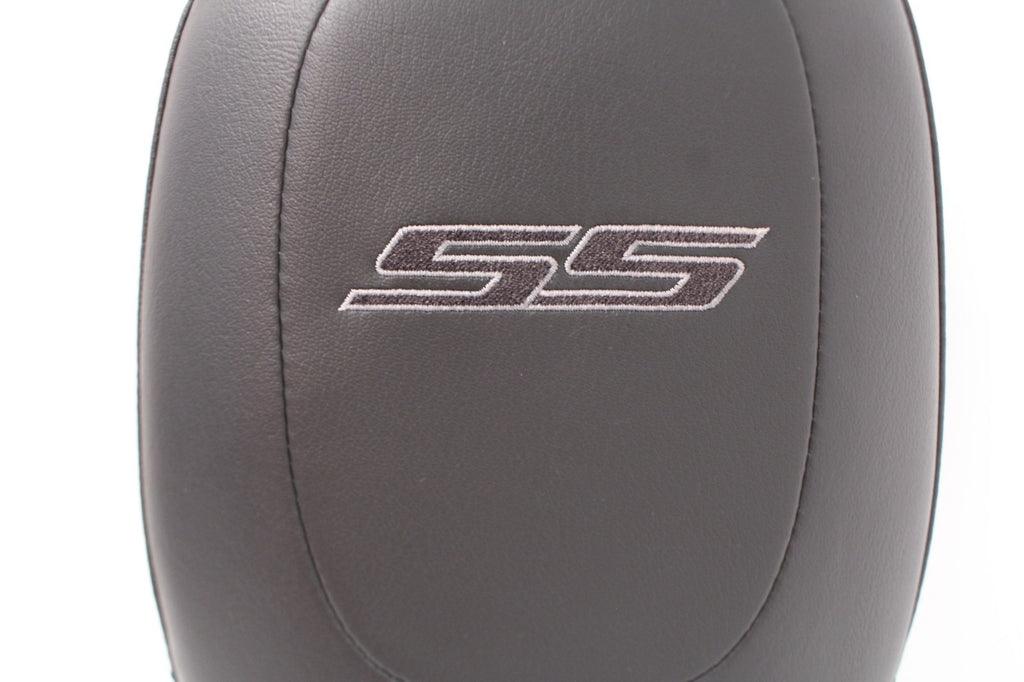 2010 - 2015 Chevrolet Camaro Front Seat Headrest , SS Black Leather, Mint Used