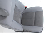2011 - 2016 Ford Super Duty Front Seats, XLT Gray Cloth w/ Power Driver Fits 99+