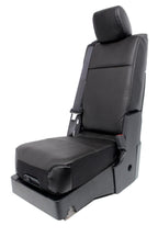 2015 - 2025 Ford F150 Super Duty Jump Seat Center Console, Black Leather Lariat