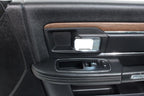 2013-2018 Ram Crew Cab Door Panel Set, Laramie Black Leather & Wood w/ Switches