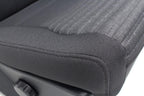 2015 - 2026 Ford F150 & Super Duty Seats, STX Black Cloth Manual w/ Lumbar