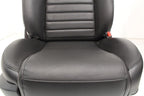Ford Mustang Seats Front GT Black Leather Powered Seat Set 2005 2006 2007 2008