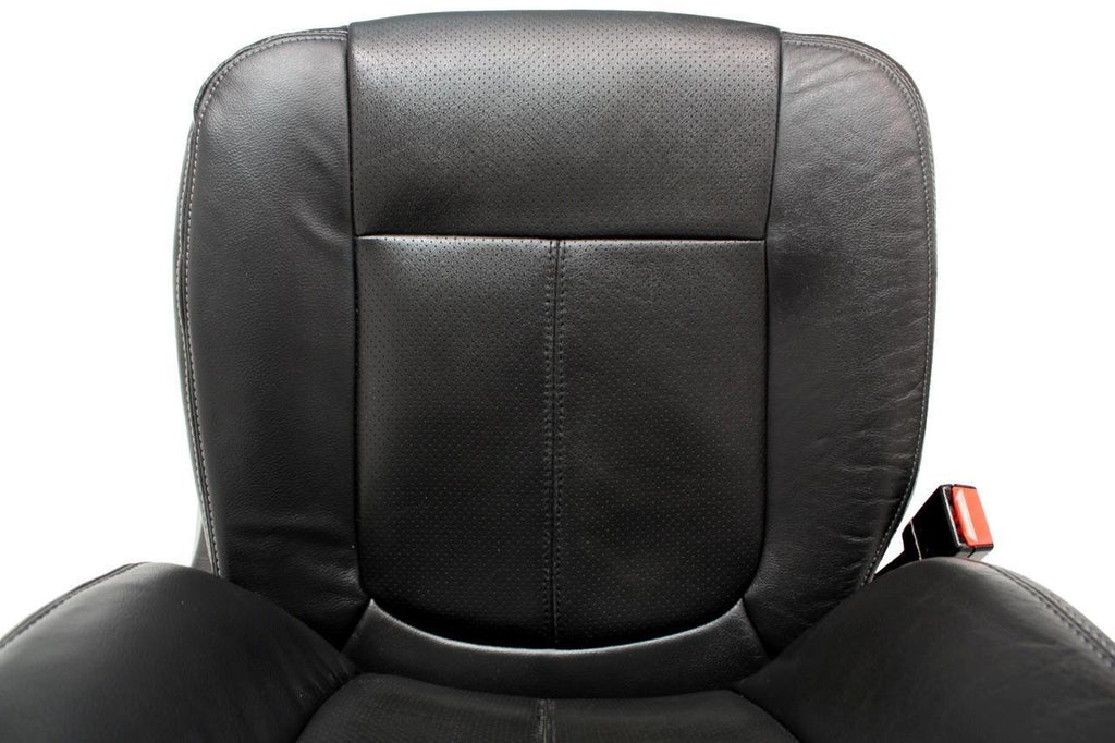 1999 - 2016 Ford Super Duty Front Seats, Lariat Black Leather, Power Heat Cool