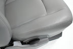 Ford Econoline Front Bucket Seats, Gray Vinyl w/ Folding Armrests, Fits 1997+