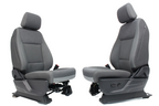 2021 - 2026 Ford F150 Super Duty Front Seats, XLT Gray Cloth 8-Way Power Driver