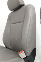 2015 - 2022 Ford F150 & Super Duty Front Seat Pair, All Cabs XL Earth Gray Vinyl