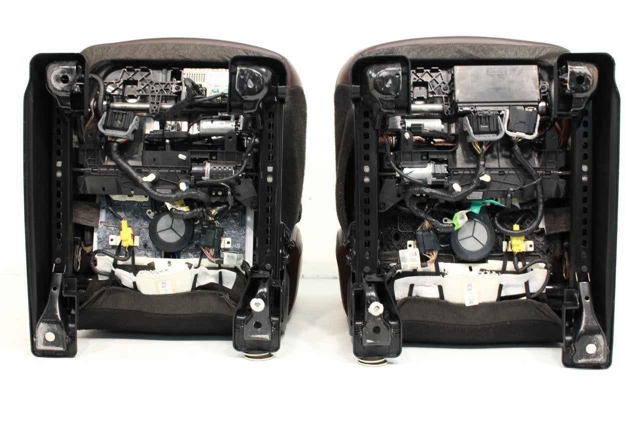 2015 - 2022 Ford F150 Super Duty Platinum Seats Set, Brunello Leather Heat Cool