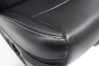 2002 - 2018 Ram Front Seats, Laramie Black Leather Heated Cooled w/ Memory