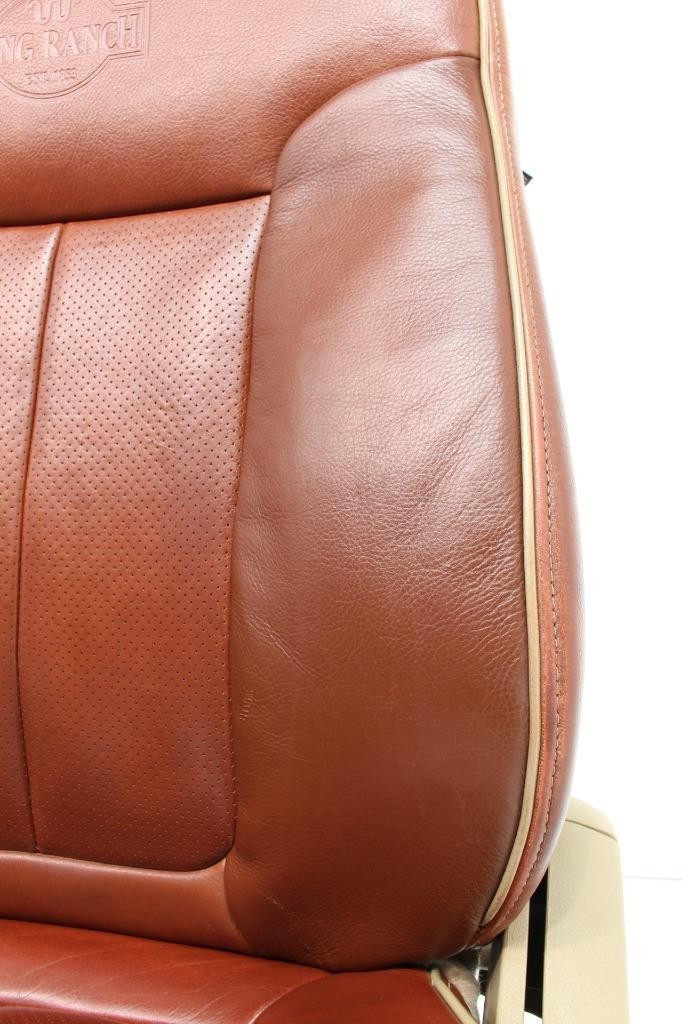 2009 - 2014 Ford F150 King Ranch Seats, Front & Rear, Leather Heated Cool Brown