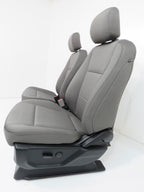 2015 - 2022 Ford F-150 Super Duty Front Seats, XLT Gray Cloth w/ Power Driver