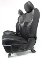 2002 - 2018 Dodge Ram Seats Set, Crew Cab, Sport Black Leather Powered Heated