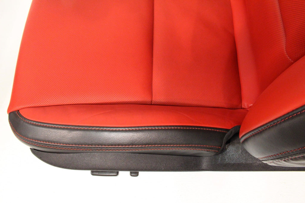 2010 - 2015 Chevrolet Camaro SS Front Seats, Inferno Orange Leather Heated 2SS