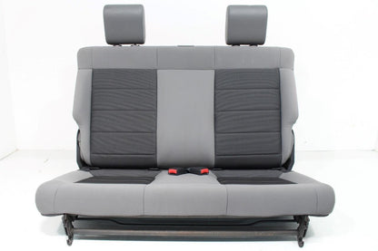 2007 - 2018 Jeep Wrangler JK (2-Door) Gray Cloth Rear Seat 2008 2009 2010 2011