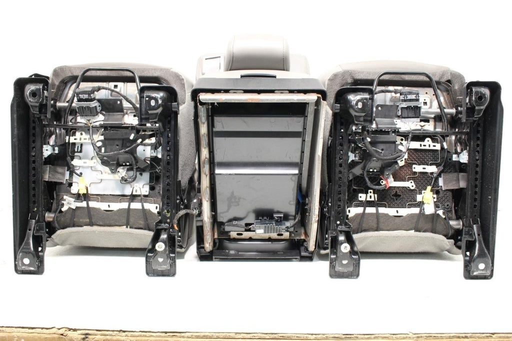 2015 - 2022 Ford F150 & Super Duty Front Seats, 4-Door XL Earth Gray Vinyl Bench
